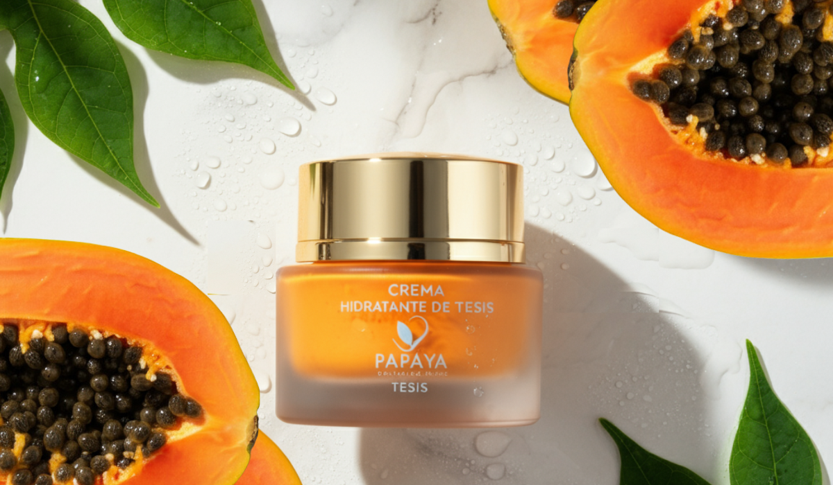 crema hidratante de papaya tesis