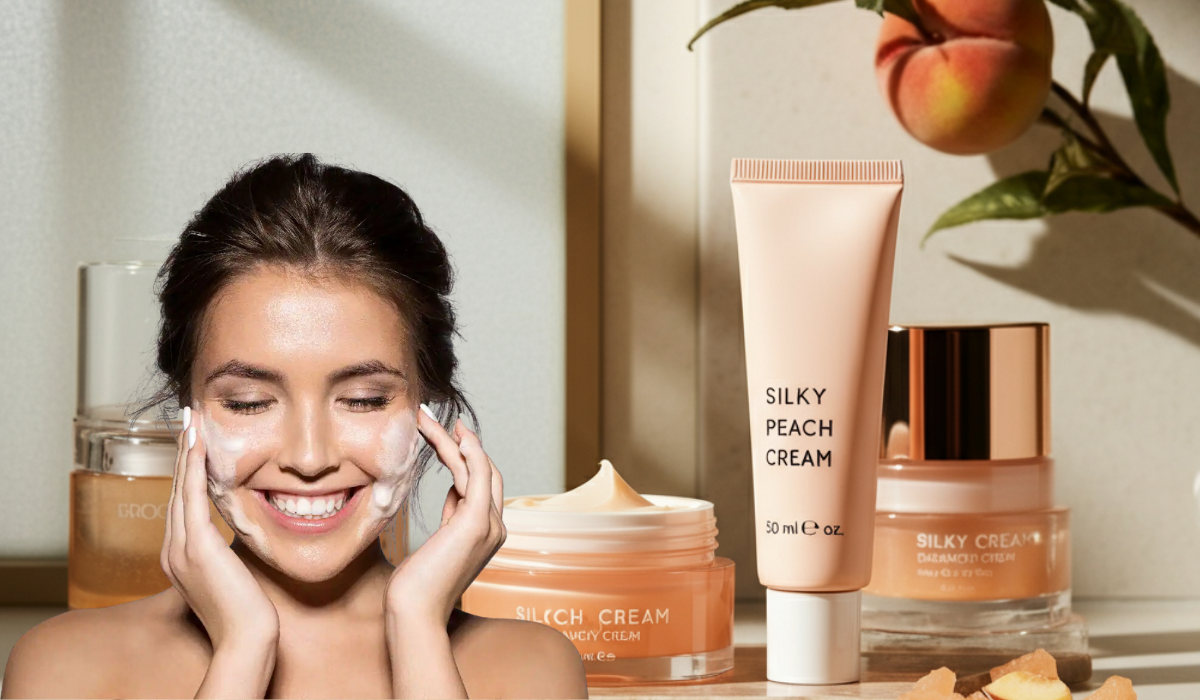 silky peach cream reviews