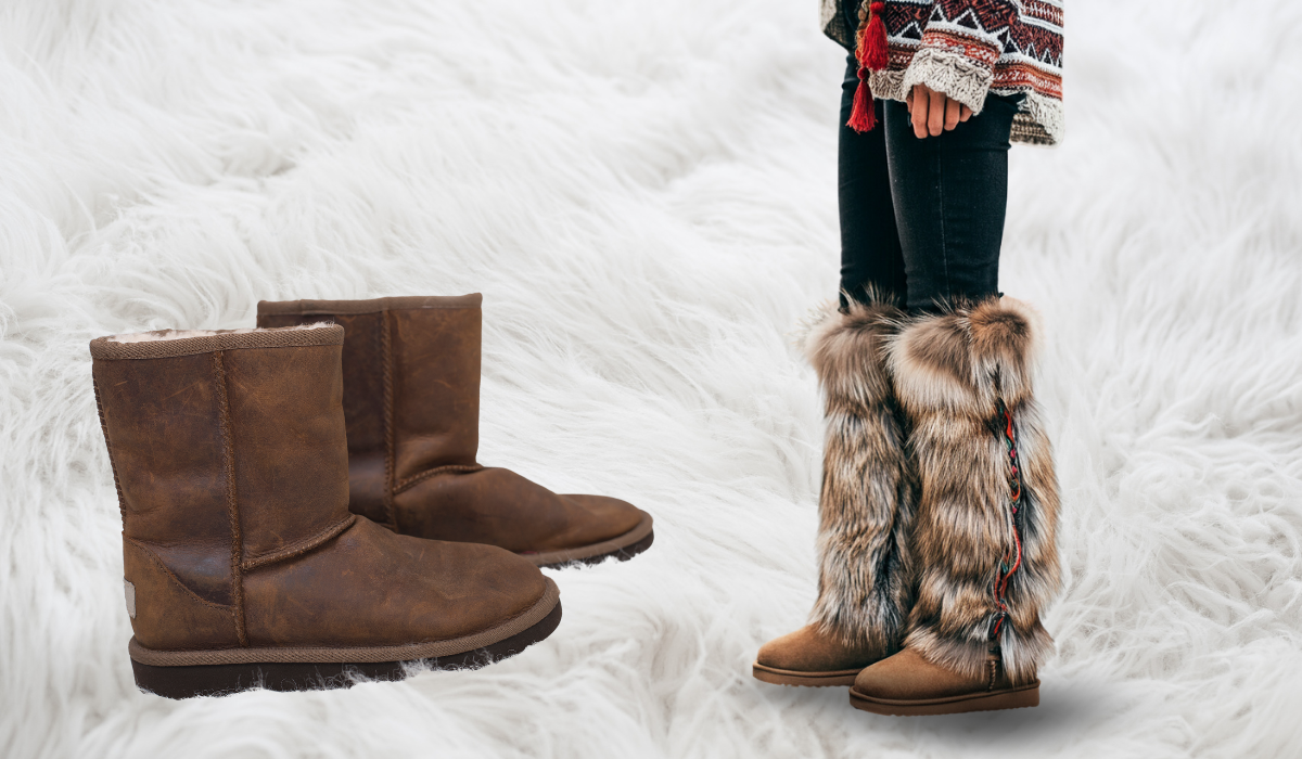 what style usually involves fur boots