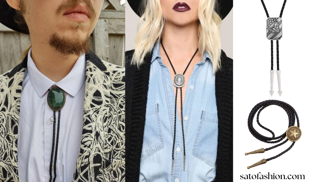 Sweat Resistant Bolo Ties