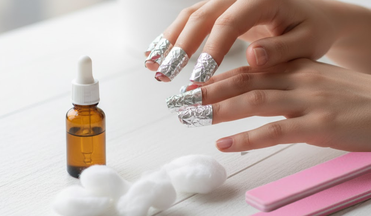 how to remove gel nail polish​