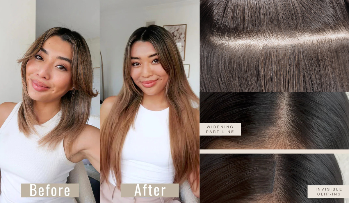 invisible hair extensions for thin hair